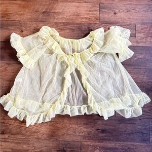 TULLE BLOUSE